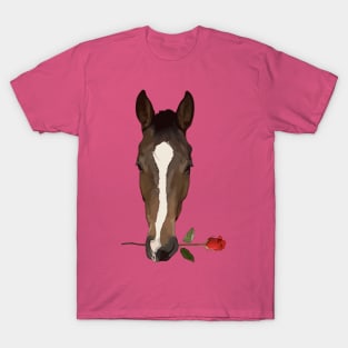 Horse and Rose T-Shirt